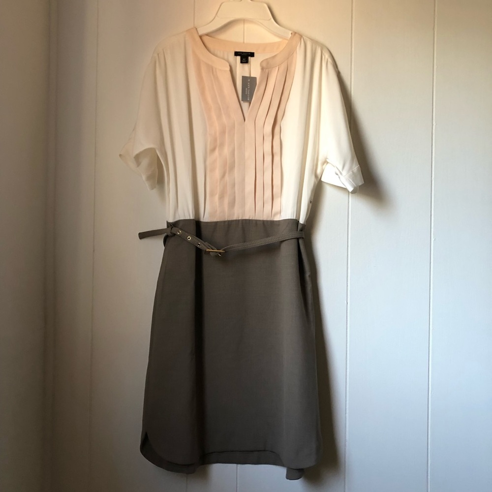 Ann Taylor 3 Tone Midi Dress